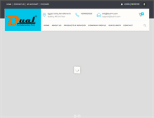 Tablet Screenshot of dual-it.com